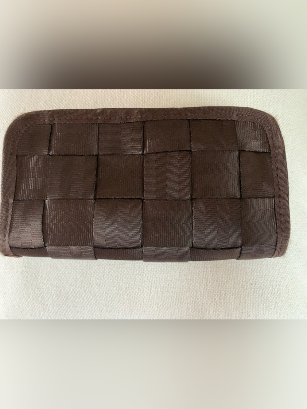Harvey’s Original Seatbelt Wallet in Expresso/Brown